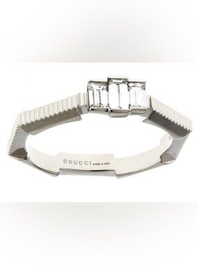 Gucci Link To Love Baguette Diamond Ring